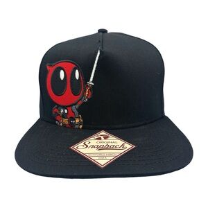 BioWorld Merch Embroidered Marvel Comics Deadpool Original SnapBack Hat - OS